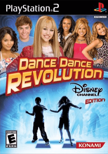 Dance Dance Revolution Disney Channel [Bundle] box art for Playstation 2